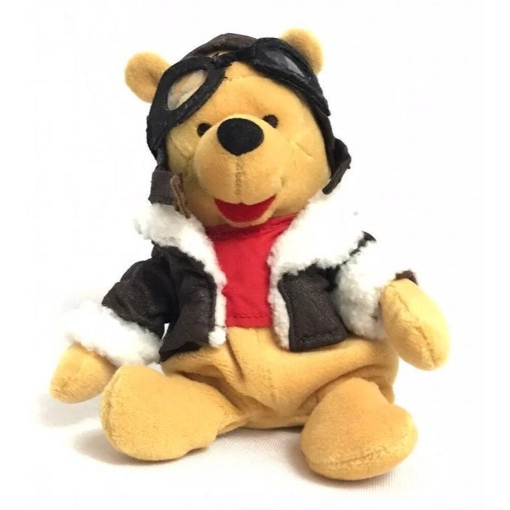 Disney Pilot Pooh Plush Bean Bag